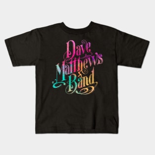 Dave Matthews Band Abtrack Color Kids T-Shirt